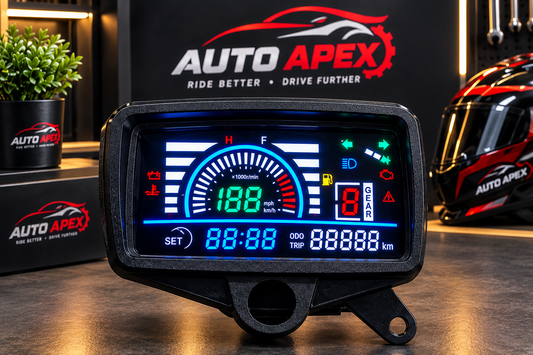 Digital Motorcycle LCD Meter Display WATER PROOF