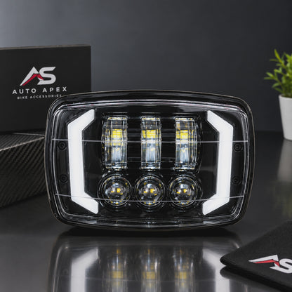 Bright LED illumination Modern, aggressive design Premium black finish Durable construction Ideal for motorcycle customization